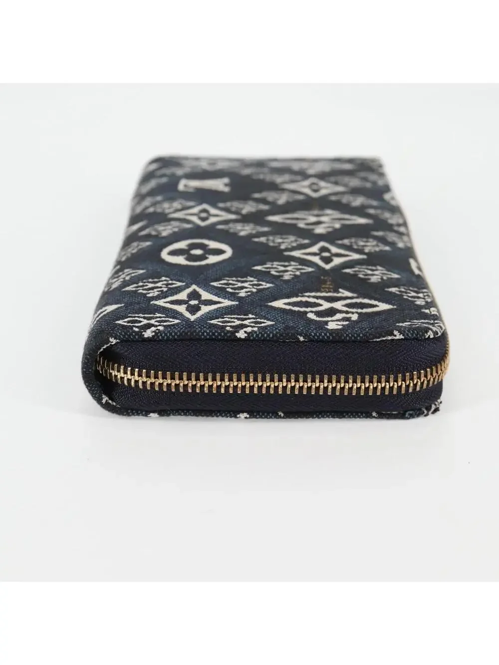 Louis Vuitton Jaguar Zippy Wallet Blue #344362L78B